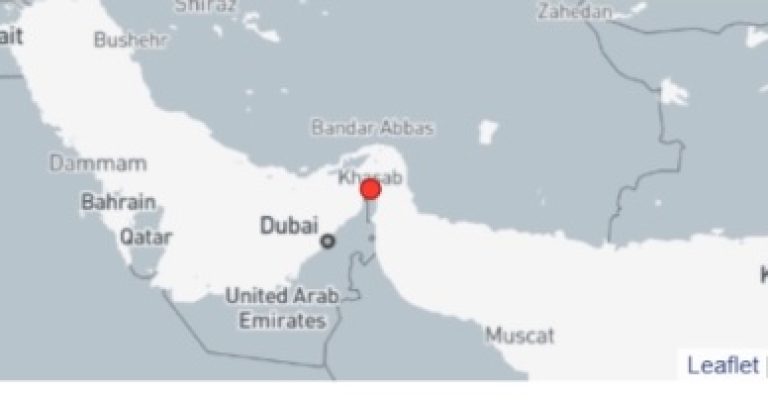 (Водео) Нафтен танкер нападнат во близина на брегот на Оман