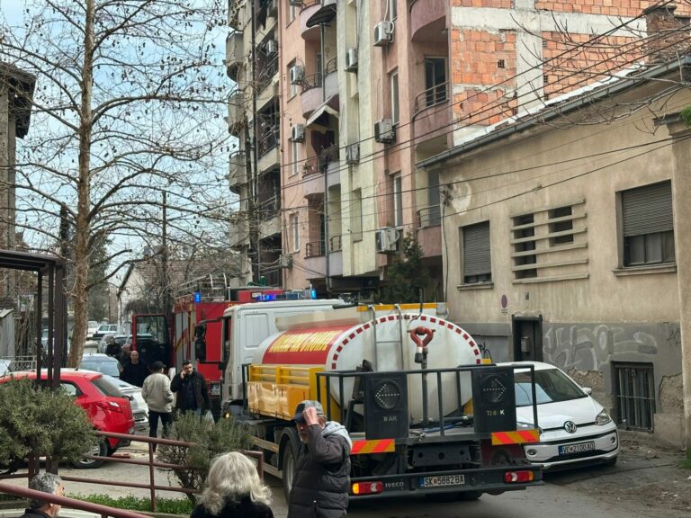 Избувна пожар во Кисела Вода