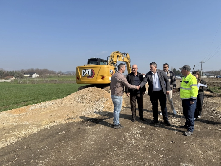 Општина Илинден започна со реконструкција на улица „11“ во Кадино