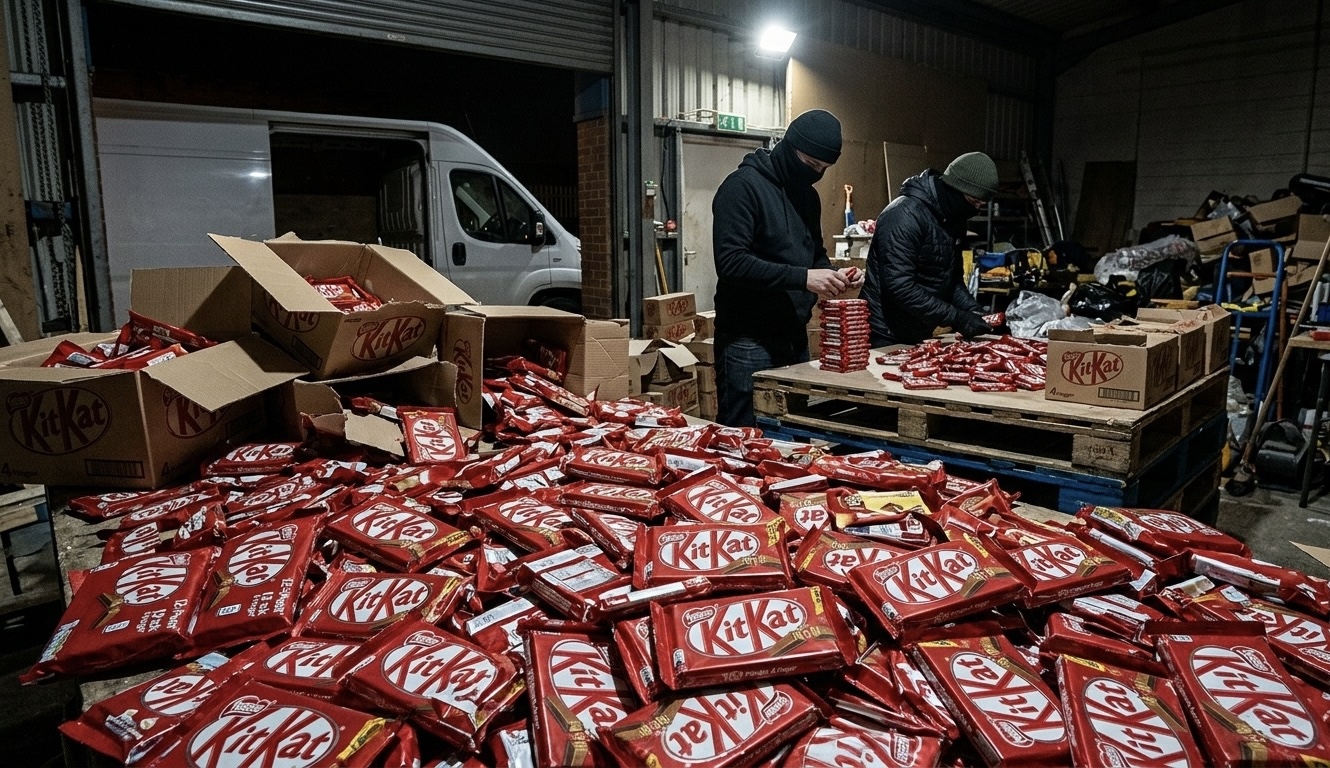 Големата кражба на чоколадо: Како исчезнаа 12 тони KitKat